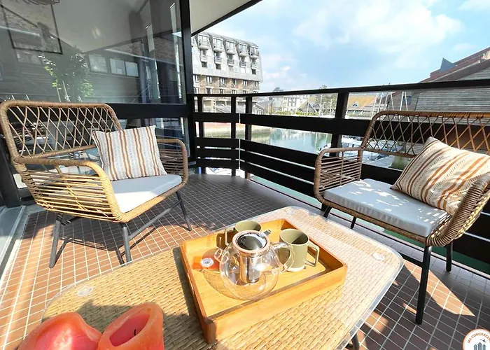 Temps Des Cerises - Terrasse - - Marina Apartment Deauville